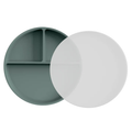Divided Suction Plates with Matching Lids Pack of 1 Silicone Plate